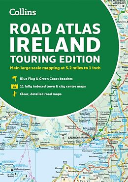 Couverture cartonnée Road Atlas Ireland de Collins Maps