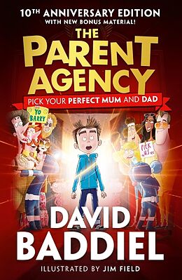 Kartonierter Einband The Parent Agency von David Baddiel