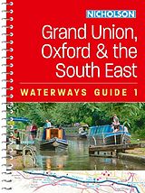 Reliure en spirale Grand Union, Oxford and the South East de Nicholson Waterways Guides