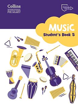 Couverture cartonnée Cambridge Primary Music Students Book Stage 5 de Vicki Brown, Chadwick Stephen, Nicholls Sue