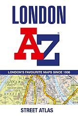 Couverture cartonnée London A-Z Street Atlas de A-Z Maps