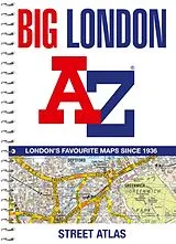 Spiralbindung Big London A-Z Street Atlas 14908 von A-Z Maps