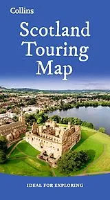 gefaltete (Land)Karte Scotland Touring Map 316800 von Collins Maps