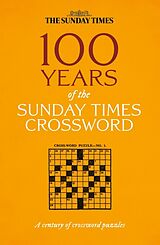 Couverture cartonnée 100 Years of The Sunday Times Crossword de Peter Biddlecombe