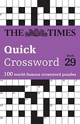 Couverture cartonnée The Times Quick Crossword Book 29 de The Times Mind Games, Grimshaw John