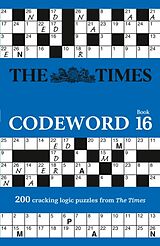 Couverture cartonnée The Times Codeword 16 de The Times Mind Games