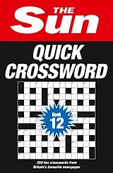 Couverture cartonnée The Sun Quick Crossword Book 12 de The Sun