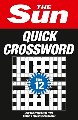 Couverture cartonnée The Sun Quick Crossword Book 12 de The Sun