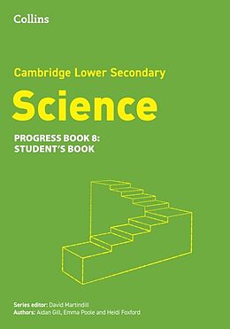 Couverture cartonnée Cambridge Lower Secondary Science Progress Students Book: Stage 8 de Aidan; Martindill, David; Poole, Emma; Foxfo Gill