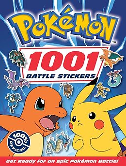 Couverture cartonnée Pokémon: 1001 Battle Stickers de Pokémon