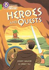 Couverture cartonnée Heroes and Quests de Jonny Walker