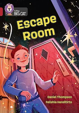 Couverture cartonnée Escape Room de Thompson Daniel