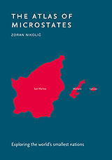 Couverture cartonnée The Atlas of Microstates de Collins Books, Zoran Nikolic
