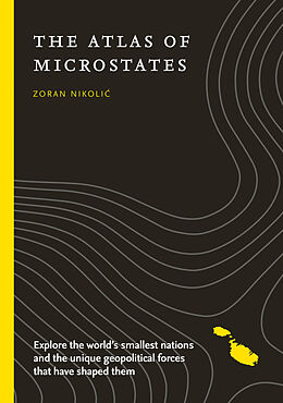 Couverture cartonnée The Atlas of Microstates de Zoran Nikolic, Collins Books