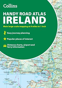 Couverture cartonnée Collins Handy Road Atlas Ireland de Collins Maps