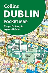 Carte (de géographie) pliée Dublin Pocket Map de Collins Maps