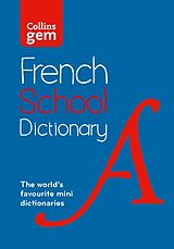 Kartonierter Einband French School Gem Dictionary von Collins Dictionaries