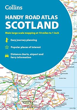 Couverture cartonnée Collins Handy Road Atlas Scotland de Collins Maps