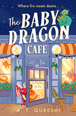 Poche format B The Baby Dragon Café de A.T. Qureshi