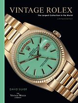 Livre Relié Vintage Rolex Limited Edition de David Silver of The Vintage Watch Company