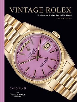 Livre Relié Vintage Rolex Limited Edition de David Silver of The Vintage Watch Company