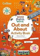 Kartonierter Einband Collins 1000 English Words Activity Book: Out and about von 