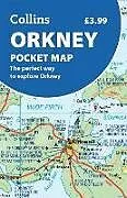 gefaltete (Land)Karte Orkney Pocket Map 550000 von Collins Maps