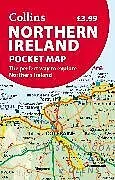 gefaltete (Land)Karte Northern Ireland Pocket Map 150000 von Collins Maps