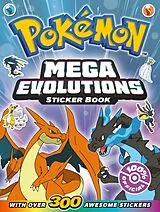 Kartonierter Einband (Kt) Pokémon Mega Evolutions Sticker Book von Pokémon