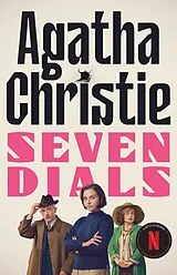Kartonierter Einband Seven Dials. Netflix Tie-in von Agatha Christie