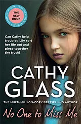 Kartonierter Einband No One to Miss Me von Glass Cathy