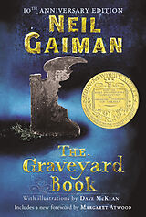 Couverture cartonnée The Graveyard Book de Neil Gaiman