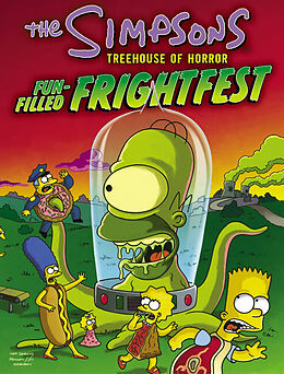 Couverture cartonnée The Simpsons Treehouse of Horror Fun-Filled Frightfest de Matt Groening