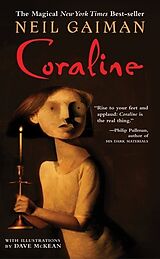 Couverture cartonnée Coraline de Neil Gaiman