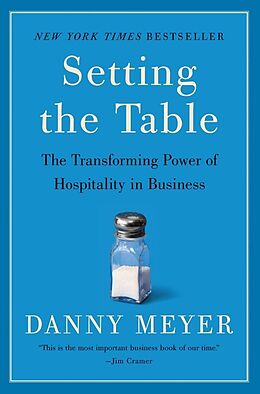 Couverture cartonnée Setting the Table de Danny Meyer