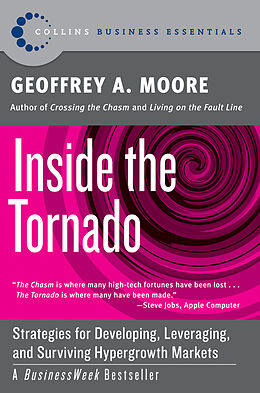 Couverture cartonnée Inside the Tornado de Geoffrey A Moore