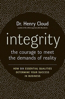 Livre Relié Integrity de Henry Cloud