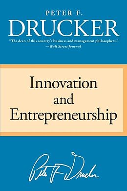 Couverture cartonnée Innovation and Entrepreneurship de Peter F Drucker