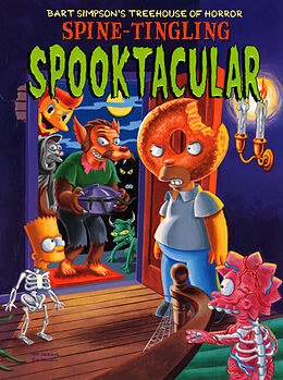 Couverture cartonnée Bart Simpson's Treehouse of Horror Spine-Tingling Spooktacular de Matt Groening