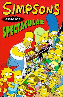 Couverture cartonnée Simpsons Comics Spectacular de Matt Groening