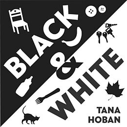 Reliure en carton Black & White de Tana Hoban