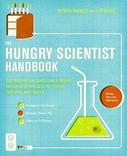 Couverture cartonnée The Hungry Scientist Handbook de Patrick Buckley, Lily Binns