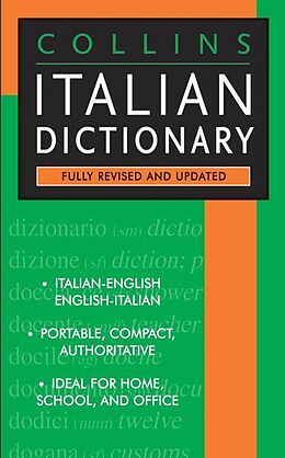 Kartonierter Einband Collins Italian Dictionary von HarperCollins Publishers
