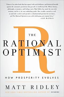 Livre Relié The Rational Optimist de Matt Ridley