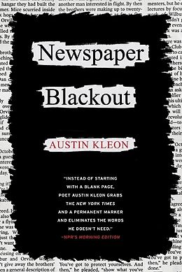 Broché Newspaper Blackout de Austin Kleon