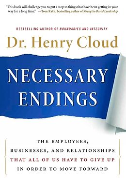 Livre Relié Necessary Endings de Henry Cloud