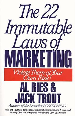 E-Book (epub) 22 Immutable Laws of Marketing von Al Ries