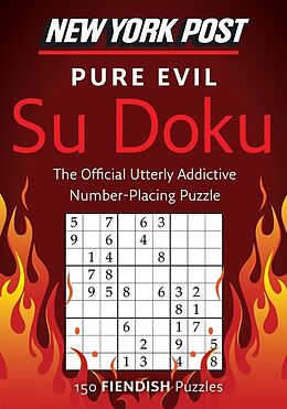Couverture cartonnée New York Post Pure Evil Su Doku de HarperCollins Publishers Ltd.