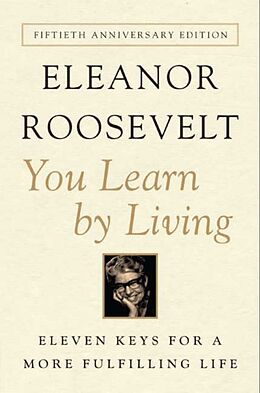 Couverture cartonnée You Learn by Living de Eleanor Roosevelt