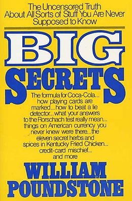 E-Book (epub) Big Secrets von William Poundstone
